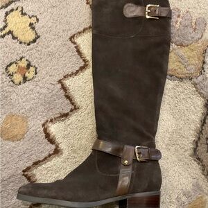 Unisa Chocolate Heeled Boots